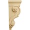 Ekena Millwork 3 1/2"W x 3"D x 7"H Small Traditional Corbel, Alder CORW03X03X07TRAL - alternate 2